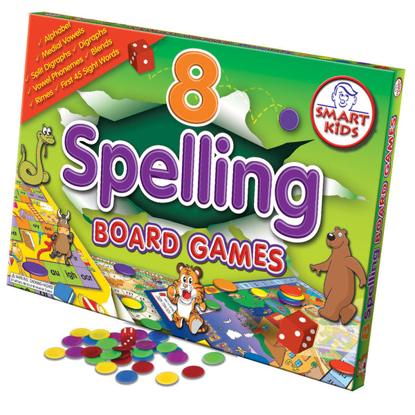 Smart Kids Spelling Board Games