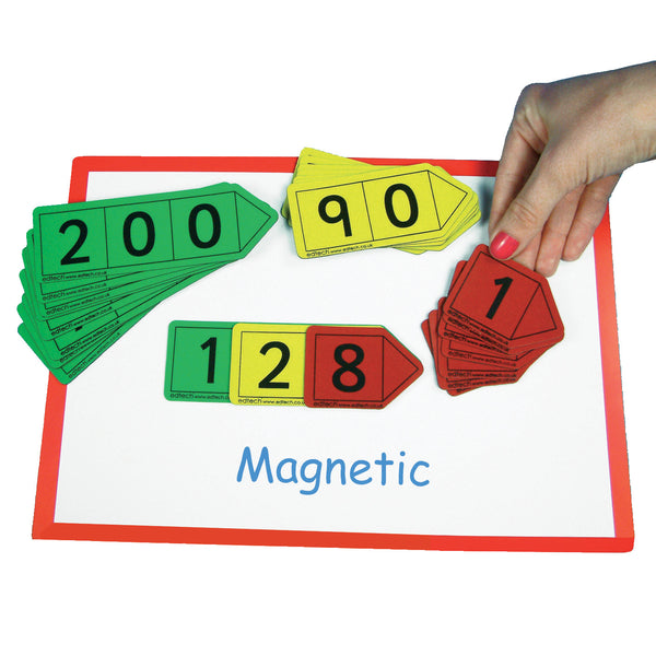 Magnetic Hundreds, Tens and Units Place Value Arrows