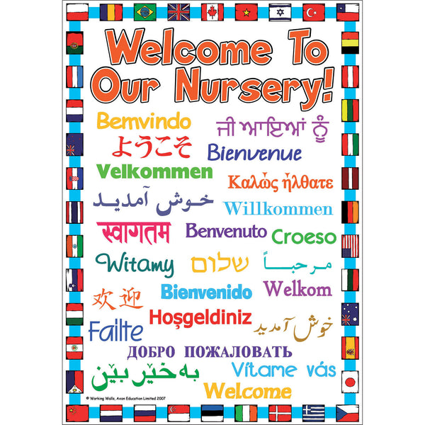 Welcome to Our Nursery Poster