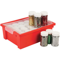 Assorted Glitter With Gratnell's Tray