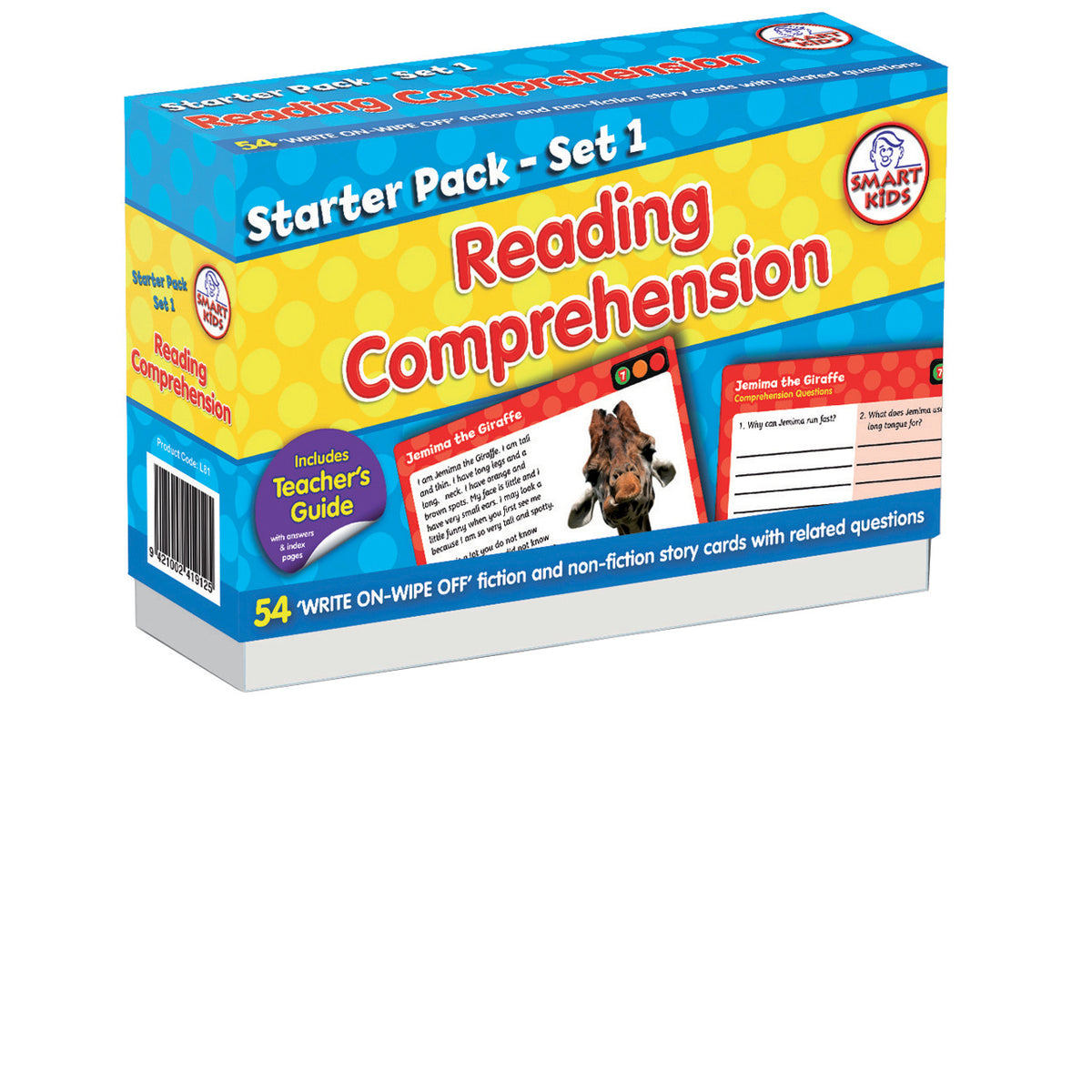 Reading Comprehension Starter Pack Set 1 – Eduzone Ltd