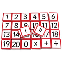 Number Chunkies Magnetic Tiles