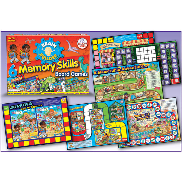 Smart Kids Memory Skills Board Games