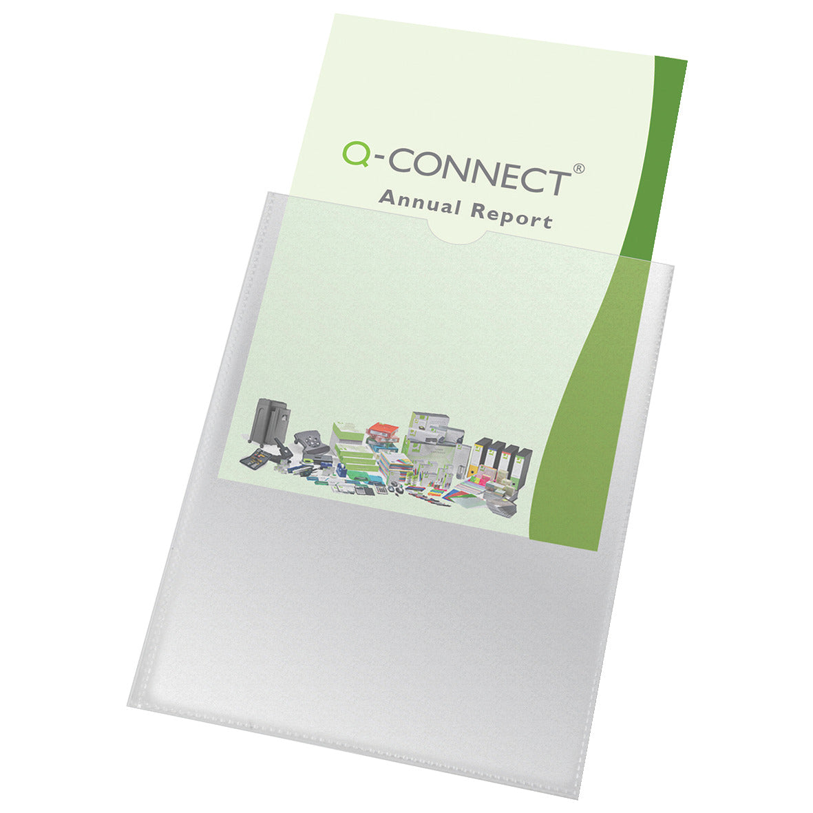 A4 Clear Unpunched Card Holder