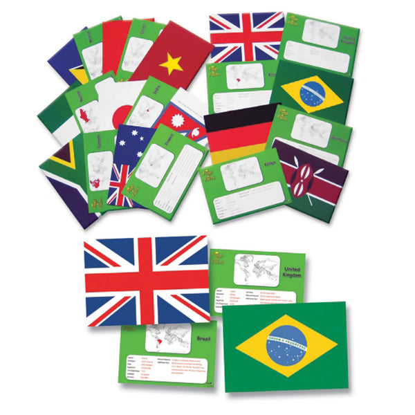 Flags Of The World Fact Cards