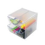 Four Drawer Stackable Cube Organiser