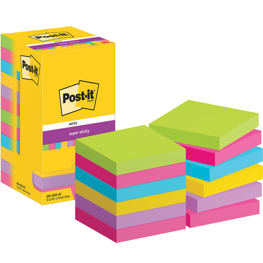 Post-it® Super Sticky Ultra Colour Notes