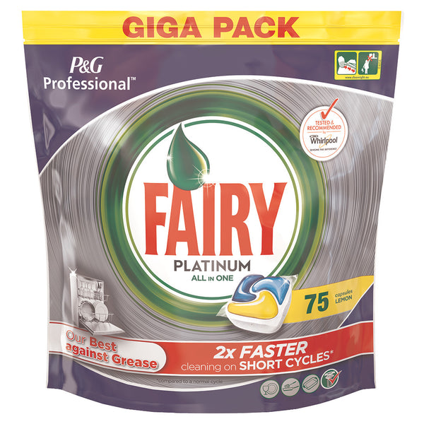 P&G Professional® Fairy Platinum Dishwashing Capsules