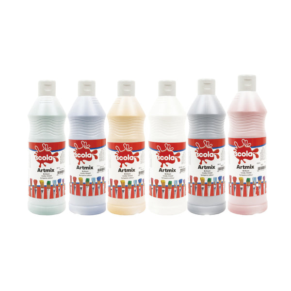 Ready Mixed Poster Paints - Standard Brights, Starter Pack