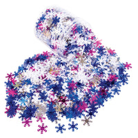 Coloured Snowflake Sequins