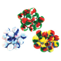 Multicoloured Pom-Poms