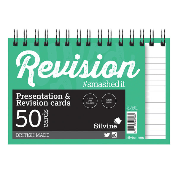 Silvine Revision/Presentation Cards