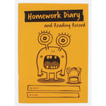 Homework Diary and Reading Record - 32 Pages
