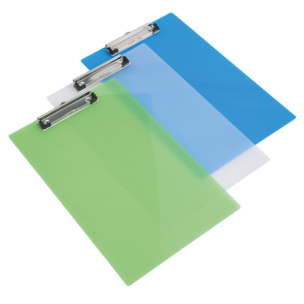 Transparent Polypropylene Clipboards