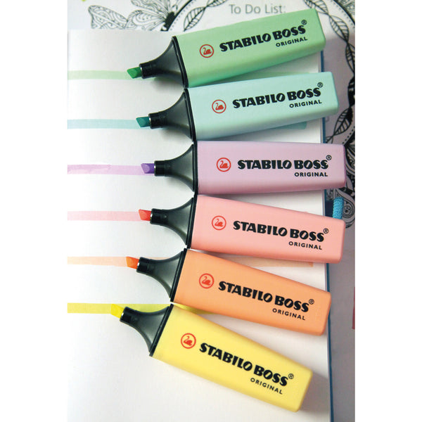 STABILO® BOSS ORIGINAL Highlighters - Pastel Colours