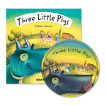 Three Little Pigs Fairytale Book & CD