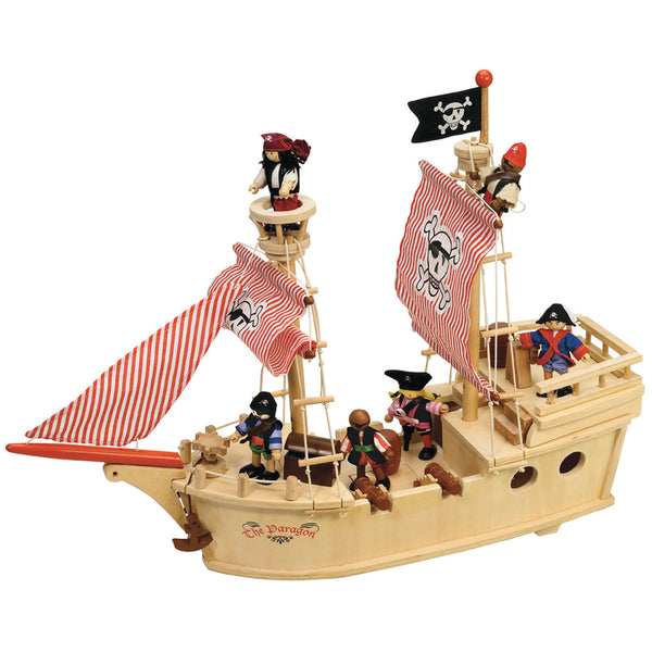 Pirate Ship with Accessories & Crew