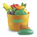 Plastic Tub Of Play Vegetables
