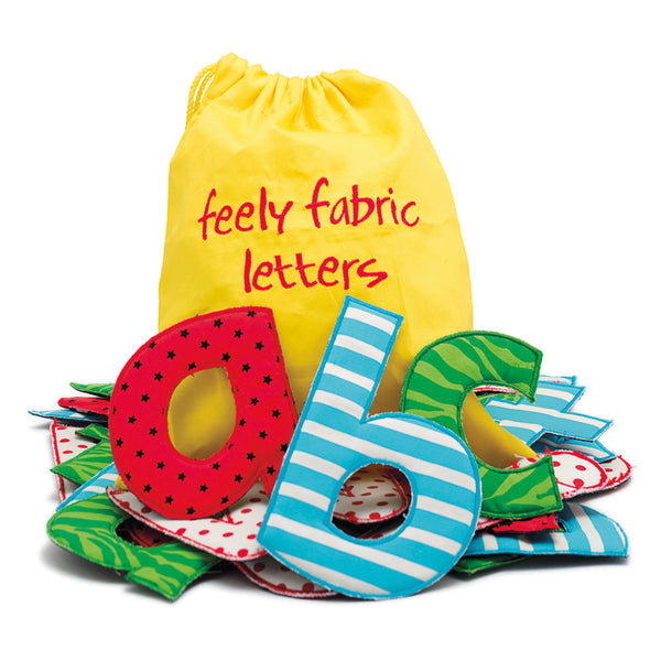 Feely Fabric Letters