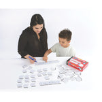 Drywipe Puzzle Pieces with Writing Lines