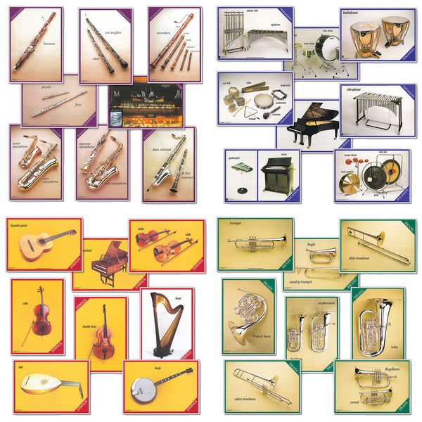 Musical Instruments Cards