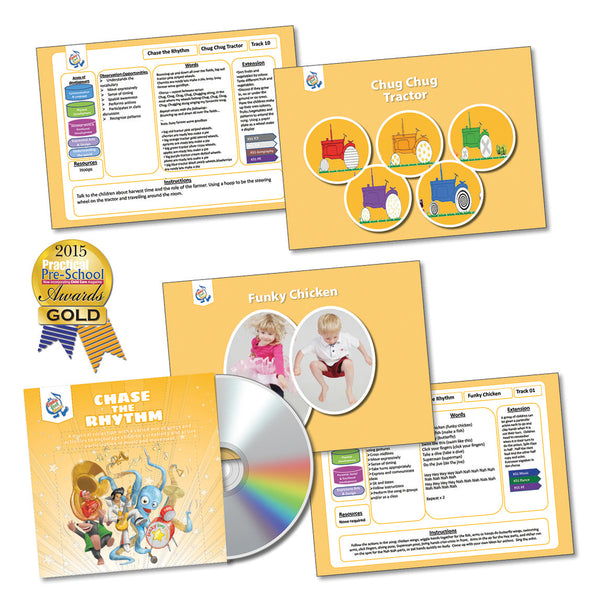 Chase the Rhythm Music Activity Pack