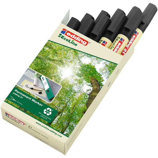 edding® 21 EcoLine Permanent Markers