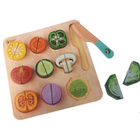 Cutting Fruit & Vegetable Puzzles