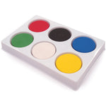 Assorted Tempera Paint Blocks and Palette