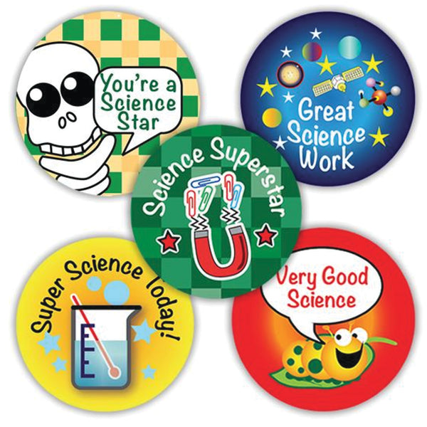 Science Reward Stickers