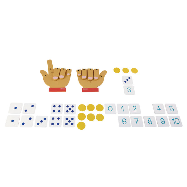 Magnetic Counting Hands Game