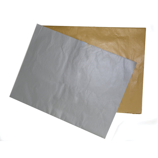 Gold and Silver Tissue Paper