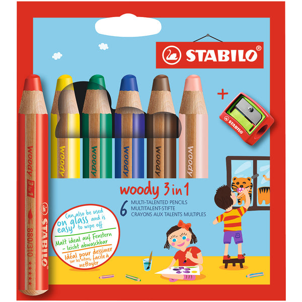 STABILO® Woody 3 in 1 Pencils