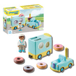 Playmobil® 1.2.3 Doughnut Truck with Stacking and Sorting Feature