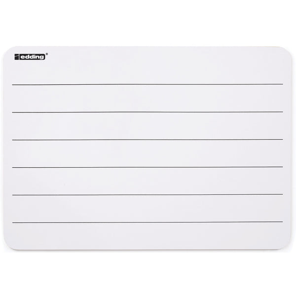 A4 Lined Rigid Whiteboard