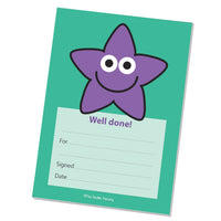 Well Done Purple Star Note Pad