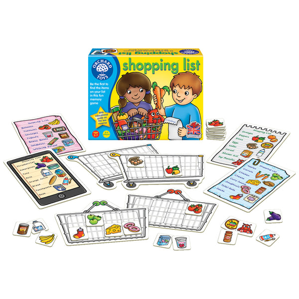 Fun Learning Shopping List Game