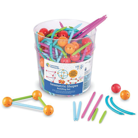 Learning Resources Geometric Shapes Building Set