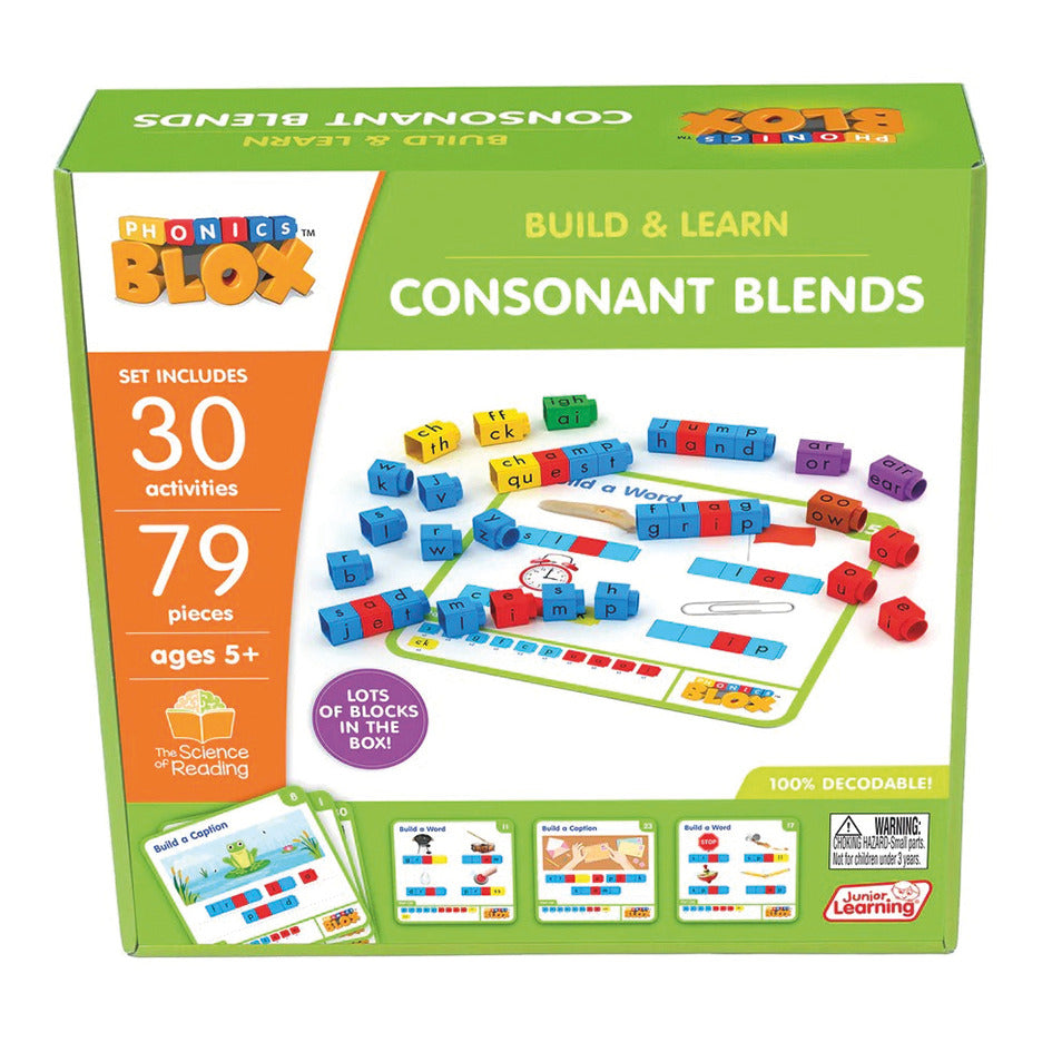 Consonant Blends Phonics Blox Set