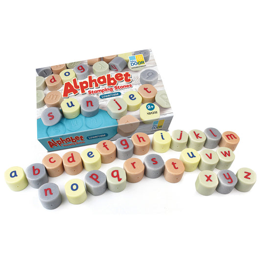Lowercase Alphabet Stamping Stones