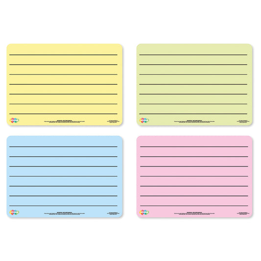 A4 Tinted Plain/Lined Flexible Boards