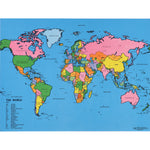 World Map Play Mat