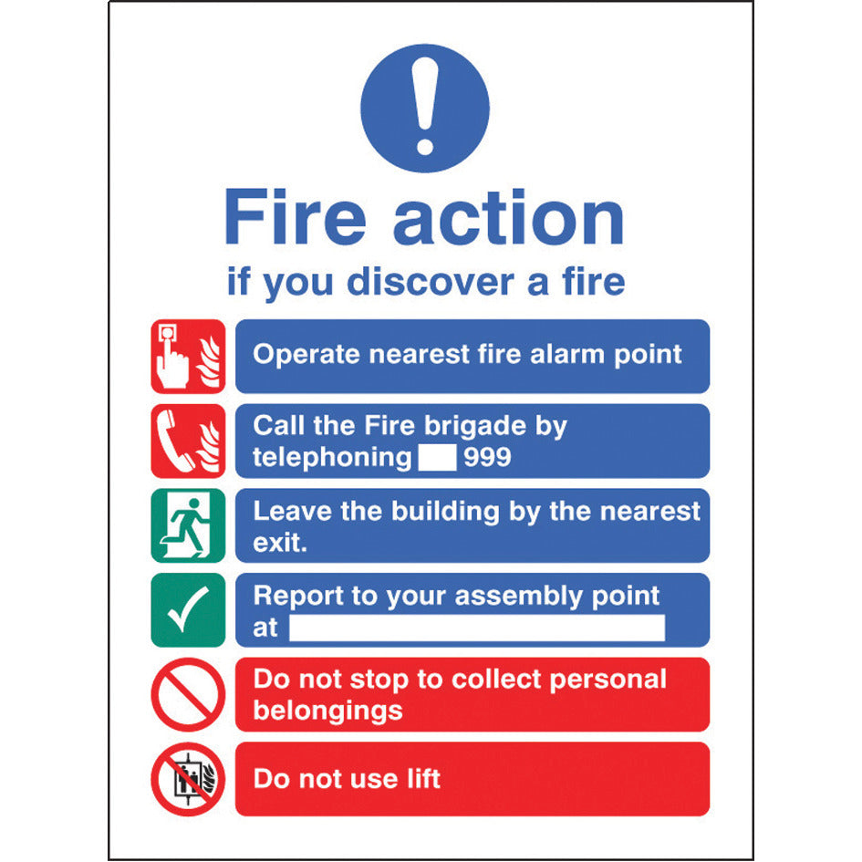 Regulation Fire Safety Sign