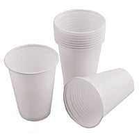 White Tall Cold Drinks Cup