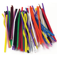 4mm Wide Assorted Colour Pipe Cleaners