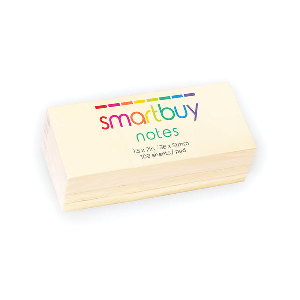 Smartbuy Repositionable Notes - Small