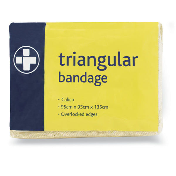 Calico Hemmed Triangular Bandage