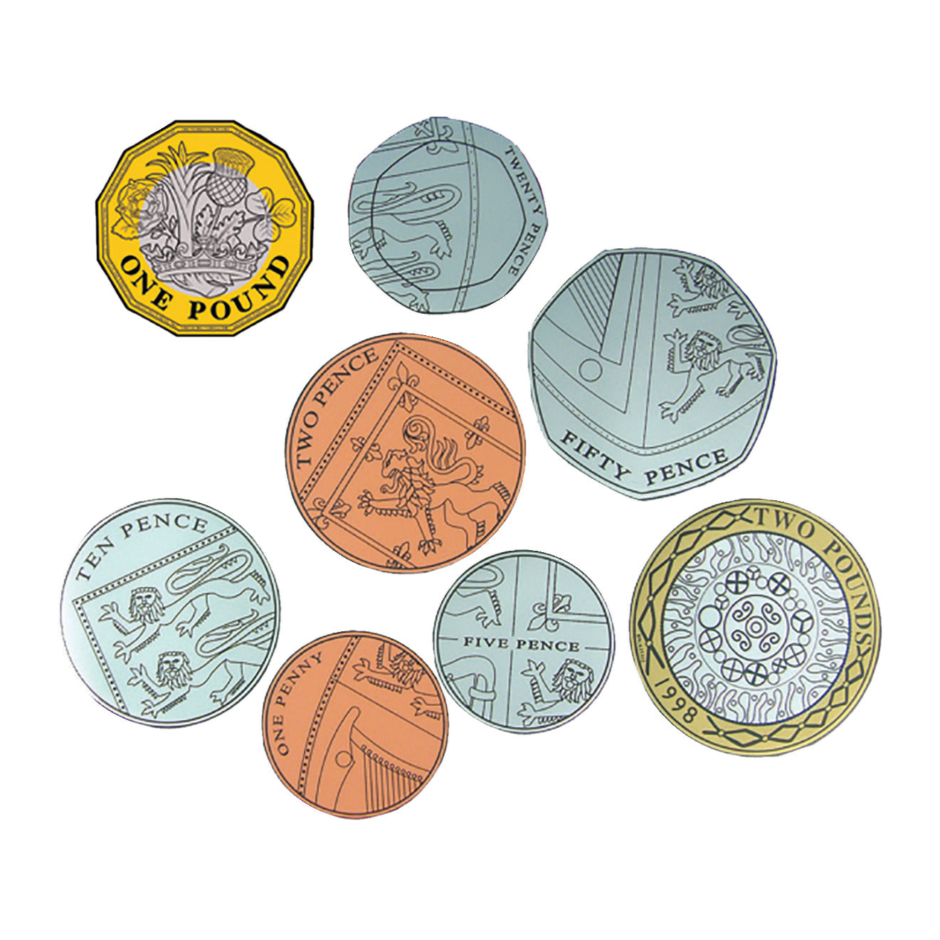 Teacher Pack Large Magnetic Money