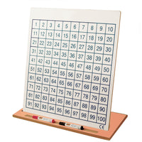 100 Number Square Desk Top Board