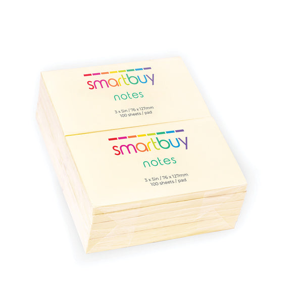 Smartbuy Repositionable Notes - Large